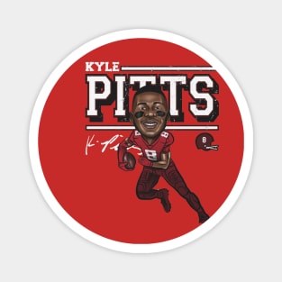 Kyle Pitts Atlanta Cartoon Magnet